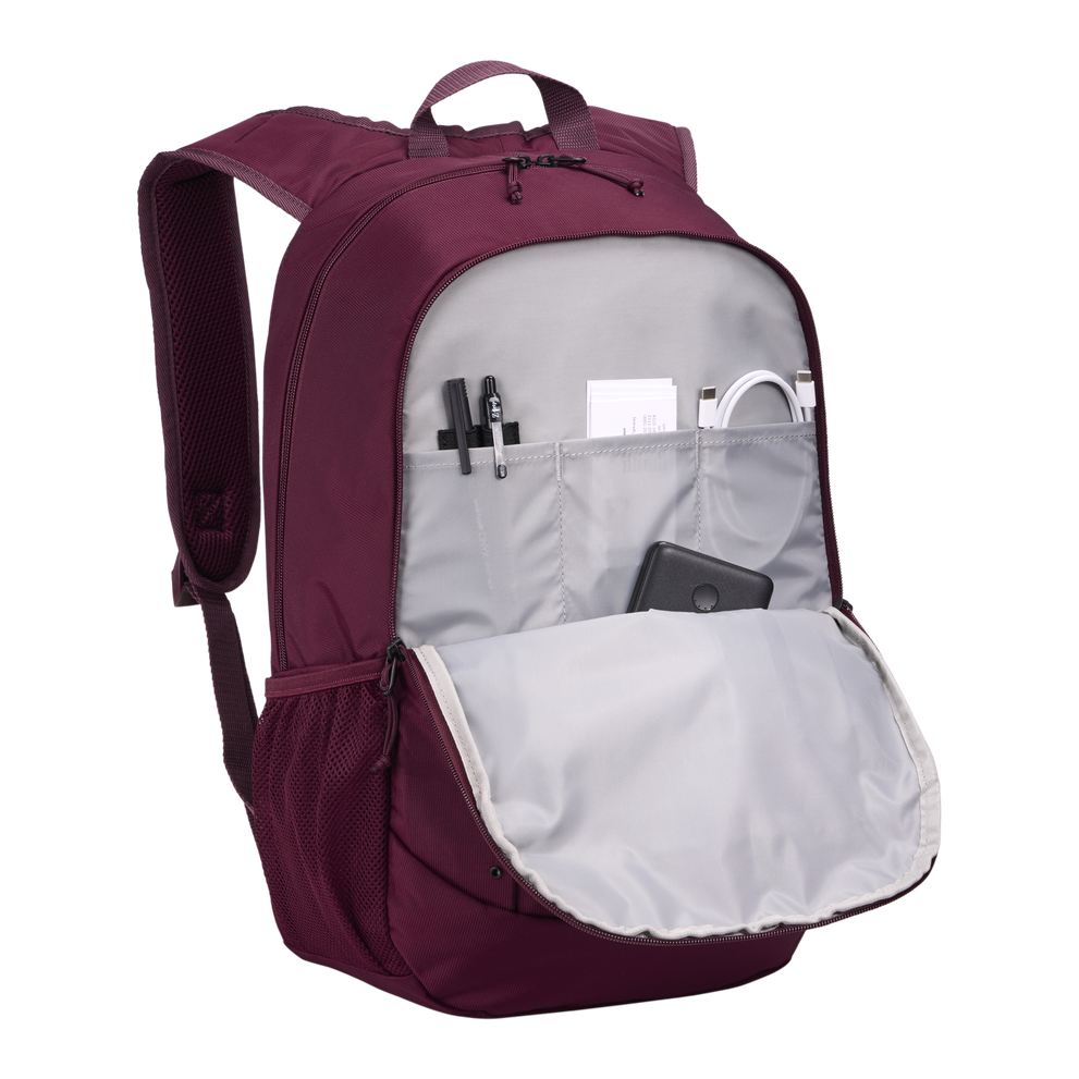 Case Logic Jaunt 15.6" laptop backpack deep burgundy