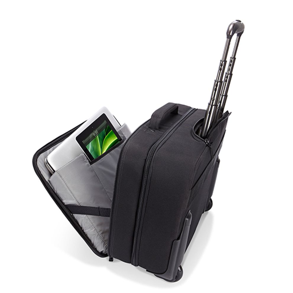 Case Logic laptop/tablet roller 17.3" laptop and iPad® rolling briefcase