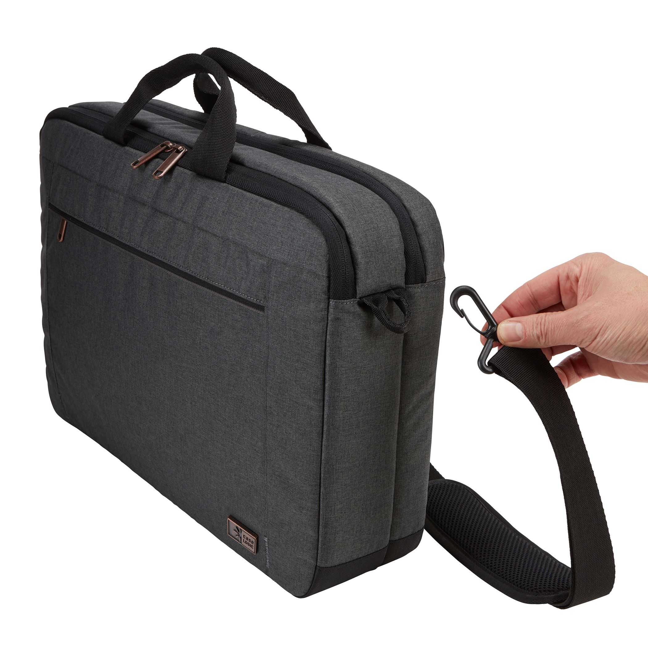 Case Logic, Bags, Unisex Case Logic 56 Inch Laptop Briefcase Adjustable  Strap Padded Nwt