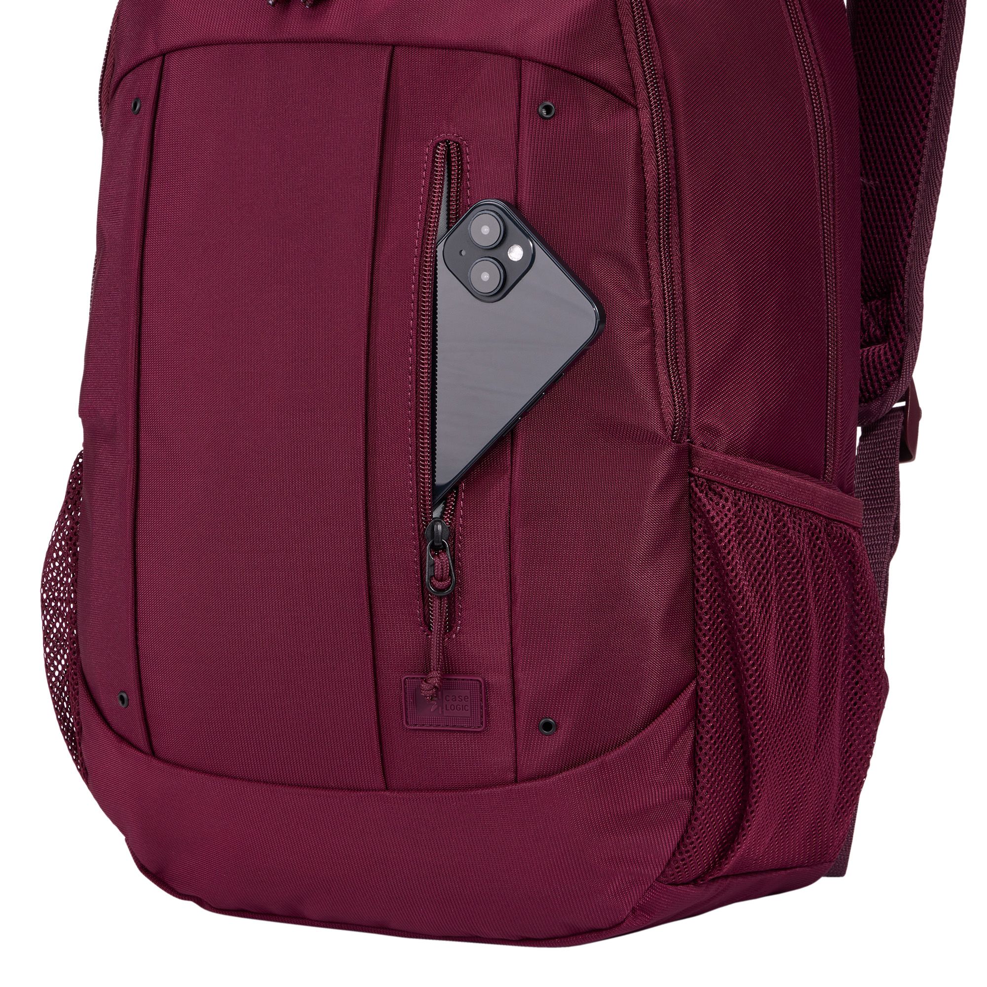 Case Logic Jaunt Backpack 15.6" laptop backpack deep burgundy